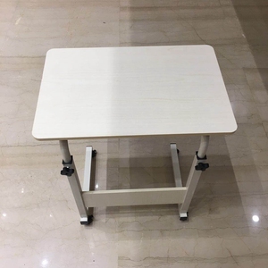 Grosir Pabrik meja komputer Notebook kayu sederhana meja Laptop meninggi samping tempat tidur dapat disesuaikan untuk penggunaan rumah - Product Image 4
