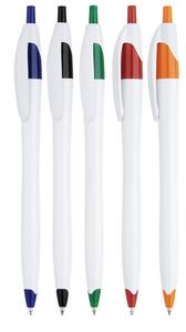 Reklam <span class=keywords><strong>dart</strong></span> şekli tükenmez kalem <span class=keywords><strong>Dart</strong></span> plastik beyaz katı LOGO özelleştirilmiş tıklama tükenmez kalem - Product Image 4