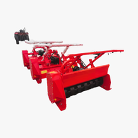 Tractor de rueda agrícola de 100HP, trituradora de 3 puntos, máquina pionera en el bosque, trituradora de cepillo para Tractor, trituradora forestal PTO