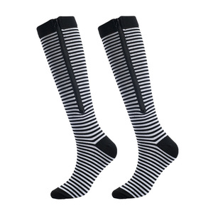 Chaussettes de compression à fermeture éclair pour femmes, usage quotidien, prévention des gonflements et des douleurs, soutien, en promotion - Product Image 4