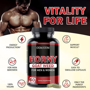 Capsules OEM Horny Goat Weed pour hommes et femmes Extra Strength Performance & Energy Support - Product Image 4