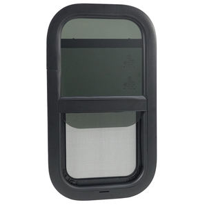 Fenêtres de voiture coulissantes rondes supérieures et inférieures pour le camping RV - Product Image 3