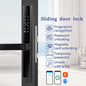 Kasman SOURCE PRICE Slim Slide Door <strong>Locks</strong> Keyless Password Smart Key Tuya <strong>Digital</strong> <strong>Lock</strong> for Front Door - Product Image 5