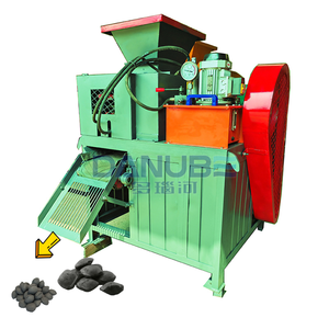 Machine automatique de formage de briquettes sphériques avec pression de rouleaux réglable pour l'agglomération de charbon, de charbon de bois et de poudre de magnésium - Product Image 1