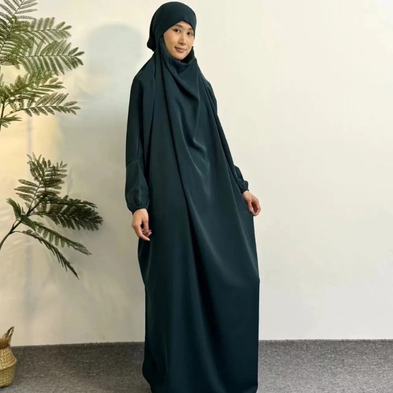 Hooded Islamic Clothing - Modest Prayer Dresses for Women