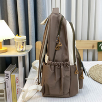 Sac à dos scolaire multifonctionnel en nylon 2025, imperméable, pour garçons et filles, avec port USB et fermeture éclair tendance – Vente directe usine