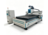 Routeur CNC pour le travail du bois et la gravure de portes, avec magazine de 12 outils et changeur d'outils automatique, à vendre