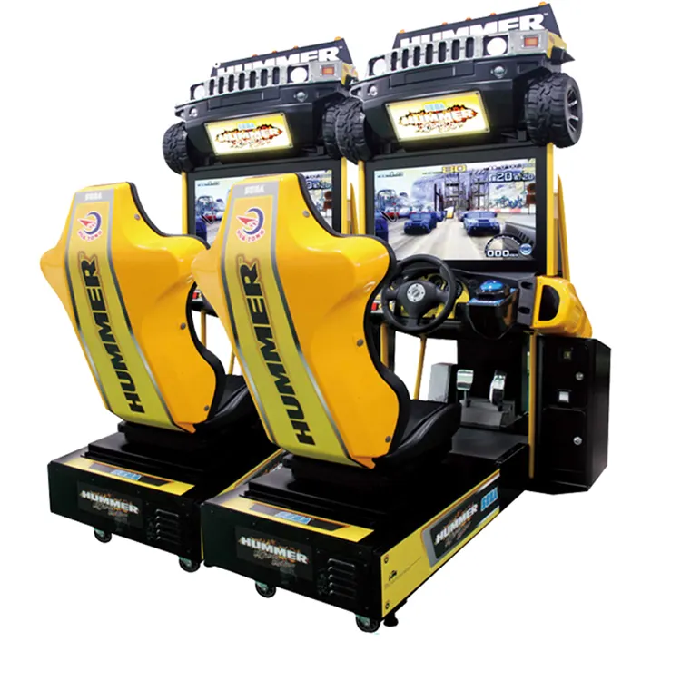 Hummer-simulador de carreras de coches para adultos, máquina de juegos de arcade, funciona con monedas, precio de fábrica