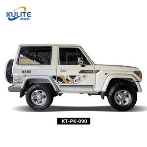 Pegatinas de vinilo para coche con rayas laterales del vehículo para <span class=keywords><strong>Toyota</strong></span> Land Cruiser Pick 2021 pequeño 2D - Product Image 1