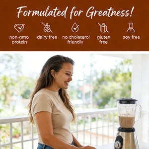 Nutrizione sportiva personalizzata in vendita per il supplemento di nutrizione Shake Drink a base di piante verdi biologici Vegan vitamine proteine in polvere - Product Image 3