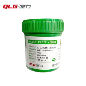 QLG — pâte à souder, Type 3, sans plomb, fonte basse 4258 points, 138 degrés, Sn42Bi58, 500g