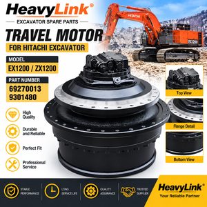 Fahrantrieb Endantrieb für Hitachi EX1200 ZX1200 Bagger Ersatzteil 69270013 9301480 - Product Image 1