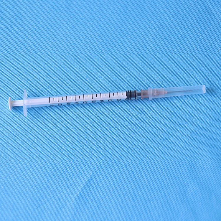 Jeringa desechable aprobada por jeringa CE 1 ml jeringa de autoinhabilitación
