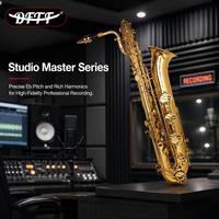 Factory Economical Cheap Handmade High Quality Baritone Saxophone with Gold Lacquer Brass Finish Wind Instrument for Sale