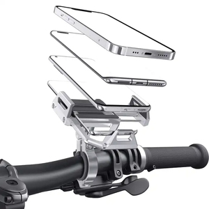<span class=keywords><strong>Support</strong></span> de téléphone pour <span class=keywords><strong>moto</strong></span> en alliage d'aluminium, rétroviseur arrière, <span class=keywords><strong>support</strong></span> <span class=keywords><strong>GPS</strong></span>, <span class=keywords><strong>support</strong></span> mobile pour vélo - Product Image 4