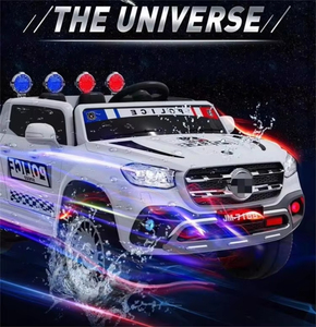 <span class=keywords><strong>Voiture</strong></span> électrique pour enfants LaiHong <span class=keywords><strong>Police</strong></span>, 2 places, télécommande, plastique, batterie 12v, pour enfants de 3 à 8 ans - Product Image 3