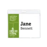 Porta badge biodegradabile ed ecologico HBNLG - Product Image 1