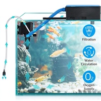 Pompe submersible 3-en-1 pour aquarium : filtration, circulation d'eau et oxygénation – Filtre supérieur pour aquarium (vente en gros)