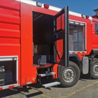 Nouveau camion-citerne diesel haute capacité 8x4, réservoir de 22000 L pour mousse et eau, camion de pompiers pour les opérations de sauvetage