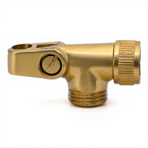 Conector de Plomería Cromado con Cuerpo de Latón Dúplex y Manguera Articulada - Product Image 2