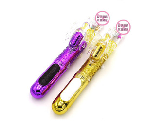 Vibrateur papillon pour femmes avec 6 modes de vibration et 8 vitesses, grand gode avec billes rotatives - Product Image 1