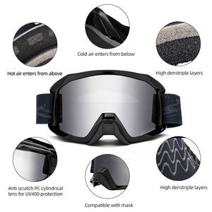 <span class=keywords><strong>Gafas</strong></span> de motocicleta anti UV personalizadas Dirt Bike ATV <span class=keywords><strong>Motocross</strong></span> <span class=keywords><strong>Gafas</strong></span> deportivas <span class=keywords><strong>Gafas</strong></span> de protección para montar todoterreno - Product Image 4