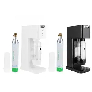 0.6L Soda makinesi ticari soğuk içecek gazlı kabarcık su makinesi DIY kokteyl CO2 karbonatlı içecek makinesi