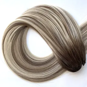 New Invention H6 Feathers Human Hair extension Customized Product Feathering Weft Hair Extensions