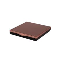 B228 Palette de fards à paupières vide 9 couleurs effet sable mouvant brillant, boîtier en plastique pour cosmétiques de luxe, couleur nude, prix