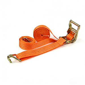 <span class=keywords><strong>Sangle</strong></span> d'arrimage à <span class=keywords><strong>cliquet</strong></span> de 1,5 pouce, 2 tonnes, avec crochet double J, en polyester, certifiée CE, pour moto et cargaison - Product Image 5