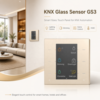 Panneau tactile intelligent KNX pour toute la maison, capteur de proximité, capteur de température et d'humidité, contrôle de scène IA multi-appareils pour la maison