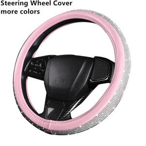 <span class=keywords><strong>Volant</strong></span> de voiture en strass, <span class=keywords><strong>volant</strong></span> de haute qualité, en forme de pierres précieuses, pour femmes, s-300 g, dhl gratuit - Product Image 6