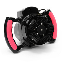 Masseur vibratoire à rotation à 360 degrés, machine de massage anti-cellulite, mini rouleau de massage pour la relaxation musculaire, lifting des fesses, amincissement et remodelage du corps