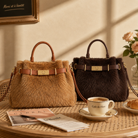 Sac à main de luxe en cuir véritable personnalisé d'usine en de veau pour femmes poignée supérieure sacs à main de mode vintage