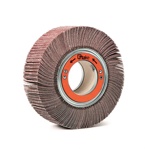 Disco Abrasivo de Tela Corundum Ttake de 250x50x100 mm con Orificio, Grano 320 para Pulir - Product Image 2