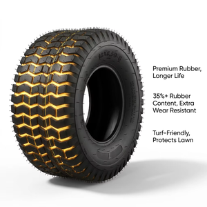 Pneus de <span class=keywords><strong>tondeuse</strong></span> à gazon 18x8.50-8 pour tracteurs, tondeuses autoportées et voiturettes de golf, 4 plis, sans chambre à air - Product Image 5