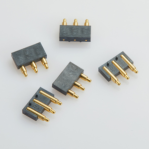 Ngang mùa xuân <span class=keywords><strong>Pin</strong></span> pogopin kết nối bên núi vương miện mùa xuân Jack <span class=keywords><strong>Pin</strong></span> <span class=keywords><strong>pin</strong></span> kết nối mạ vàng - Product Image 4