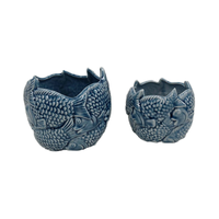 Pots de plantes décoratifs en céramique de style moderne, écologiques, durables, à motif irrégulier pour plantes succulentes, vase pour la maison, le balcon, le jardin, le sol
