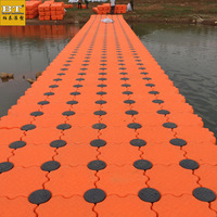 Bloques de Pontón Flotante de HDPE de Fábrica, Plataforma Flotante Modular para Uso Marino