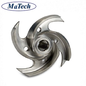 Matech sáp đầu tư sáp tốt nhất cho Lost Wax đúc <span class=keywords><strong>ASTM</strong></span> <span class=keywords><strong>A216</strong></span> <span class=keywords><strong>wcb</strong></span> thép không gỉ SS304/SS316 cánh quạt - Product Image 2