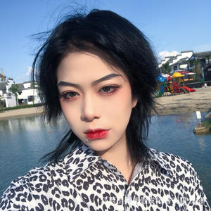 Parrucca da uomo con coda di lupo, capelli lunghi, stile coreano Mullet, elegante, bianca, naturale, voluminosa, copertura completa della testa, alta qualità - Product Image 2