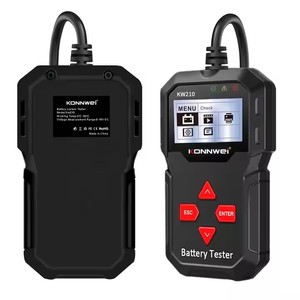 เครื่องวิเคราะห์แบตเตอรี่ KW210อัตโนมัติ Ncfkos สำหรับรถยนต์ทั้งหมด12V เครื่องวิเคราะห์ความผิดพลาดของรถยนต์ Obd2สแกนเนอร์รถยนต์ระบบเต็มรูปแบบ <span class=keywords><strong>DIA</strong></span>