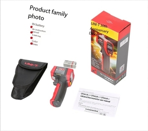 Ut302a + Nhiệt kế hồng ngoại nhiệt kế chính xác cao nhiệt độ cao hiển thị kỹ thuật số Nhiệt kế điện tử công nghiệp - Product Image 6