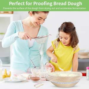 Couverture alimentaire jetable film plastique élastique film alimentaire couverture cuisine sacs de rangement PE populaire rond flexible bols de cuisine - Product Image 3