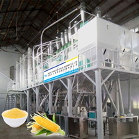 Machine à moudre le maïs hautement efficace de 60 tonnes, moulin à rouleaux pour maïs, ligne de production de farine