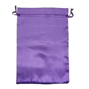 Sac de rangement personnalisable en satin avec cordon de serrage pour perruques, sous-vêtements, chaussures, sacs anti-poussière, sac cadeau avec ruban - Product Image 3