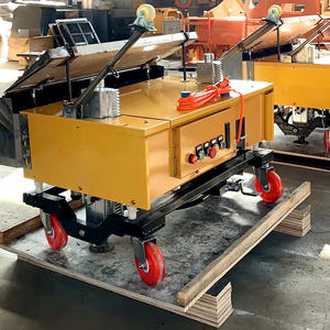 Máquina automática de renderizado de paredes, robot <span class=keywords><strong>pintor</strong></span> de construcción con motor de bomba y motor para enlucido de cemento - Product Image 3