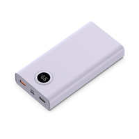 Banco de energía PD118W para portátil, Cargador rápido de 25000mAh, diseño conciso con LCD, productos de tendencias, accesorios para PC