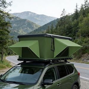 Tente de toit pop-up à coque rigide à installation rapide en quelques secondes pour les voyages spontanés et les escapades au dernier moment - Product Image 1