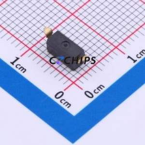DSIC01TSGET DIP Switch SMD,2.5x6mm Switch Flat Toggle, Groove Type Single Pole Single Throw 1 Gull Wing Type - Product Image 2